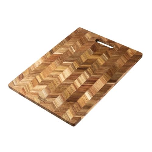 Herringbone Acacia Cutting Board Large - Sabatier Professional
