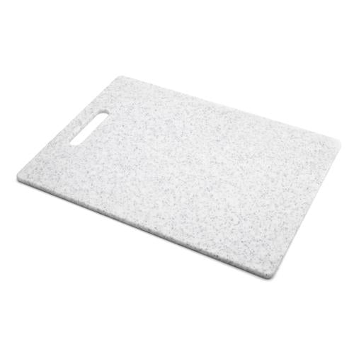 Large Polyethylene Cutting Board White Granite Effect - Taylors