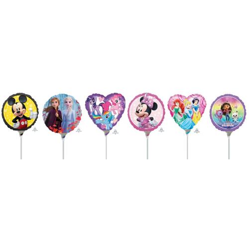 Licensed Kids Foil Balloon Mix 22cm 25 Pack - Anagram
