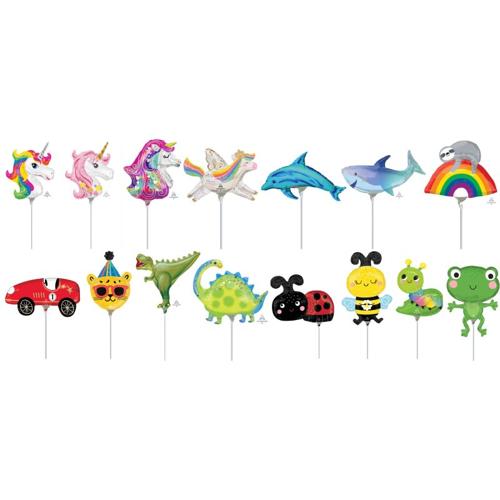 Kids MiniShape Foil Balloon Mix 20 Pack - Anagram