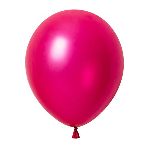 Metallic Fuchsia Latex Balloons 30cm 25 Pack - Anagram Australia