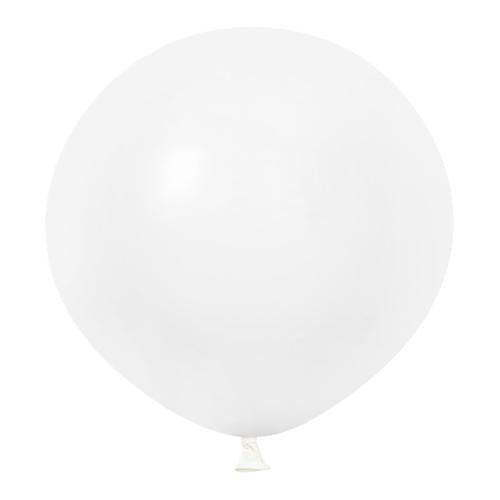 White Latex Balloons 60cm 3 Pack - Anagram Australia