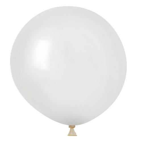 Crystal Clear Latex Balloons 60cm 3 Pack - Anagram Australia