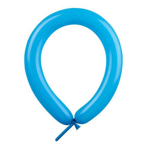 Mid Blue 260 Latex Balloons 50 Pack - Anagram Australia