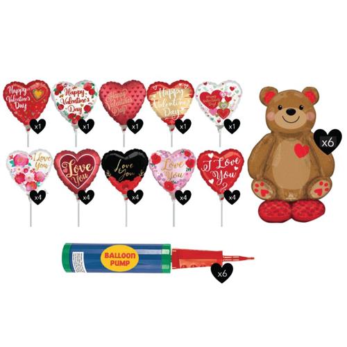 Valentine's Day Floating on Air Balloon Mix - Anagram