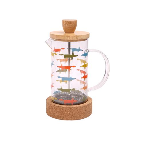 Mr Fox 10th Anniversary 3-Cup Glass Cafetiere - Scion