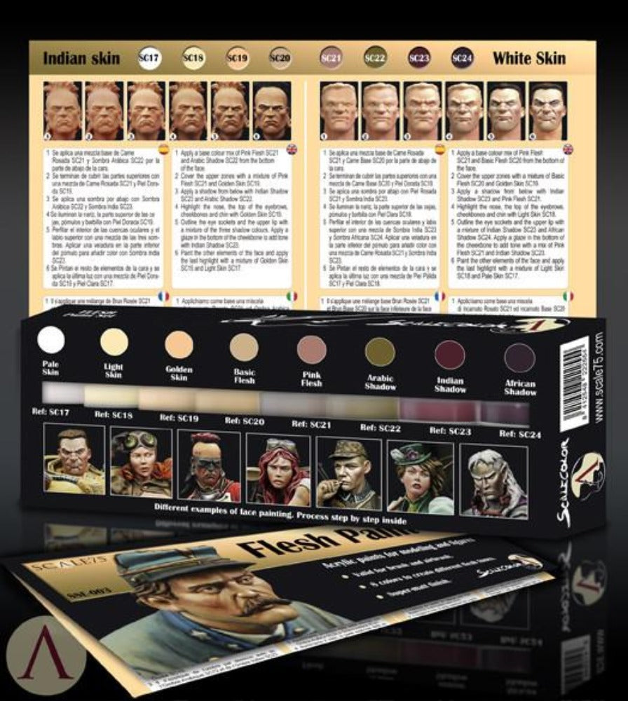 Scale 75 - Scalecolor - Flesh Paint Set