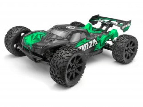 High-performance 1/8 scale electric buggy with 4WD, brushless motor, and all-terrain capabilities for thrilling off-road racing.