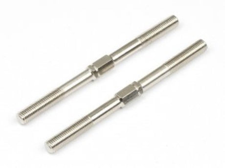 M3.5x53mm radio control turnbuckles in a pack of 2, designed for precision adjustments and enhanced vehicle performance.