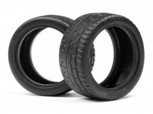 High-performance 1/10 T: Wide Radial 31mm tires for RC cars, offering superior grip and stability for on-road and off-road racing.