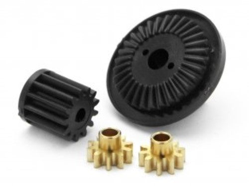 Precision-engineered Diff Pinion Gears for HPI Racing Micro RS4, enhancing performance and durability for RC cars.