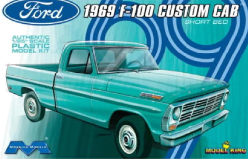 Plastic Kitsets - 1/25 Ford F-100 Custom Cab '69