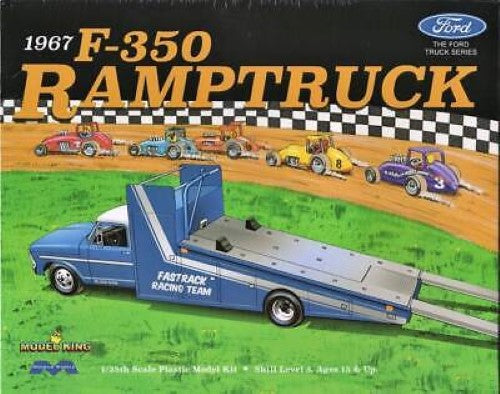 Plastic Kitsets - 1/25 '72 Ford F-350 Ramptruck