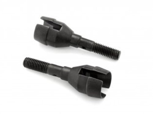 Durable pack of 2 xxHD Wheel Axle Shafts for Maverick RC vehicles, enhancing handling and performance on any terrain.