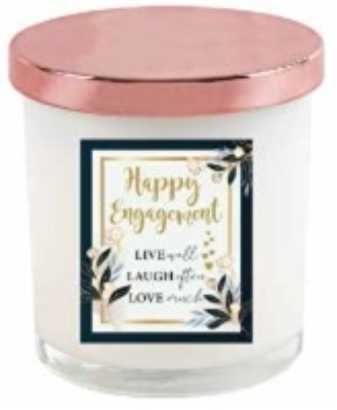 CANDLE - ENGAGEMENT ROSE GOLD LID