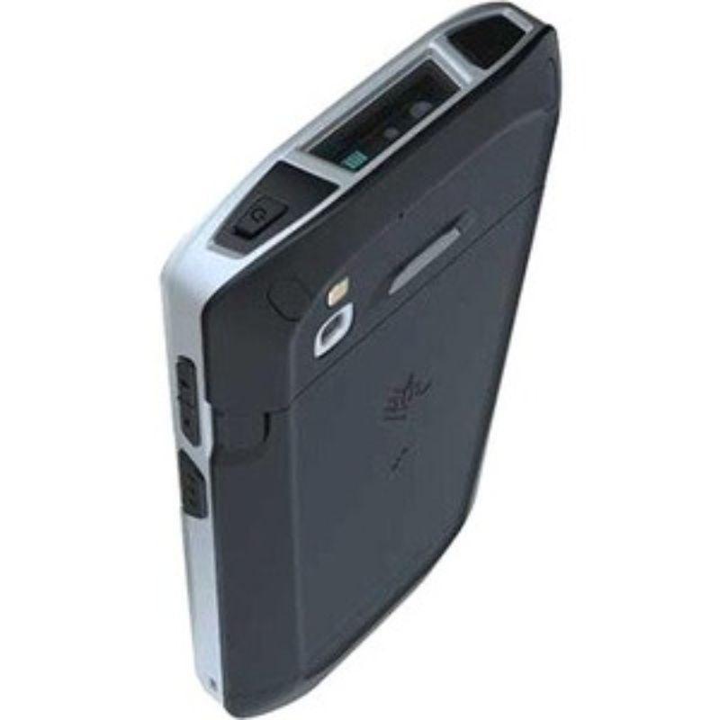 Zebra TC52 Touch Computer with 5" HD display, SE4710 scanner, rugged IP68 design for industrial use and connectivity features.