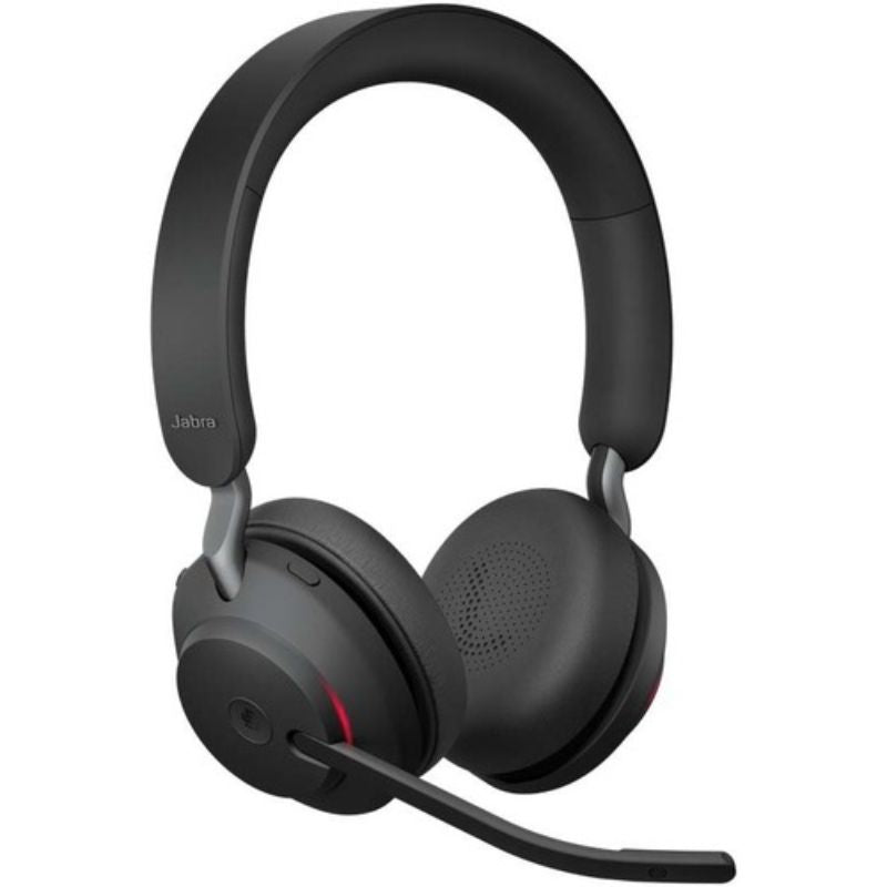 Jabra Evolve2 65 Wireless Headset - Stereo USB-C, Bluetooth, Over-the-Head Comfort