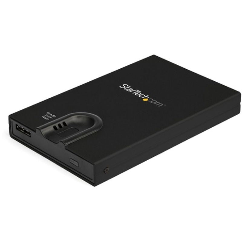 Secure Startech Biometric Enclosure - USB 3.0 2.5" SATA HDD/SSD with 256-bit AES Encryption