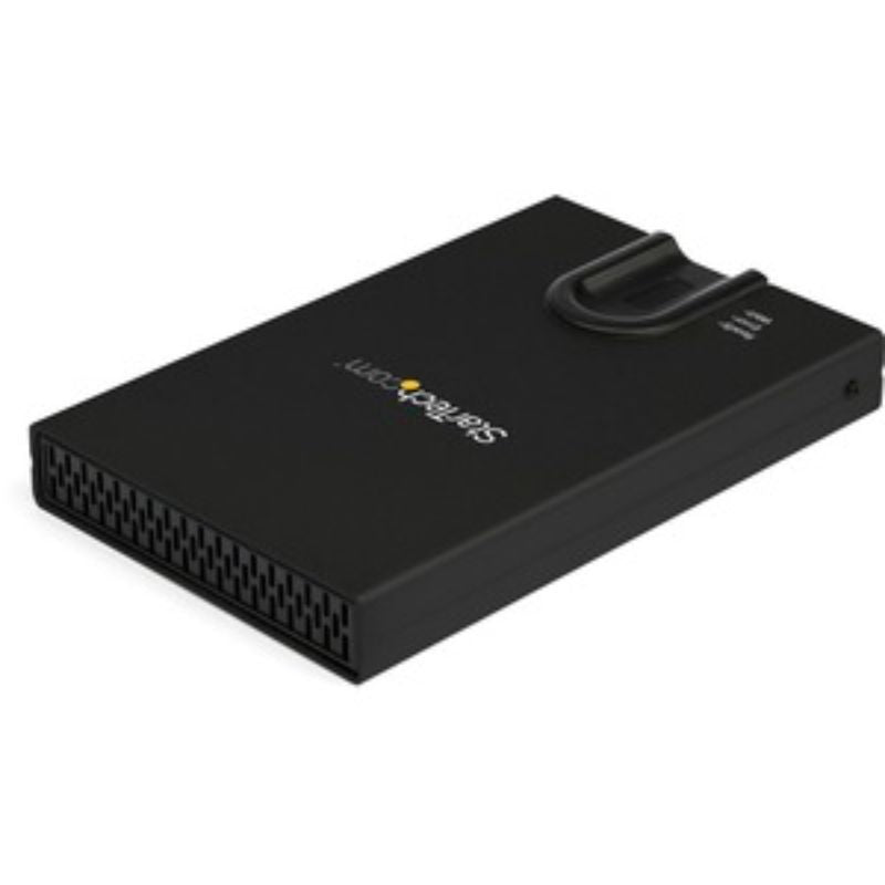 Secure Startech Biometric Enclosure - USB 3.0 2.5" SATA HDD/SSD with 256-bit AES Encryption