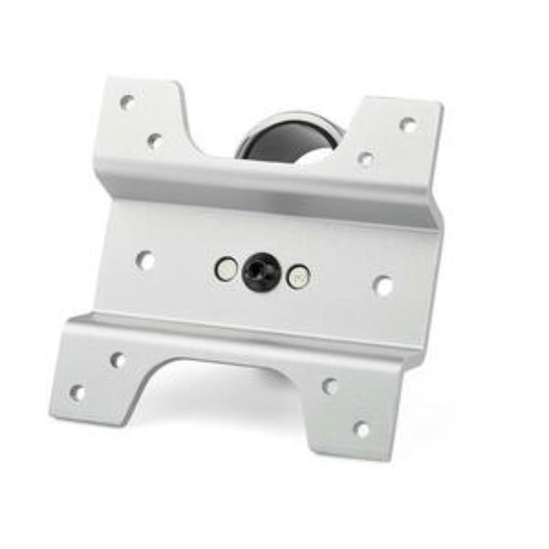 Startech VESA Monitor Mount Adapter for Apple devices, enabling adjustable screen positioning and sleek ergonomic design.