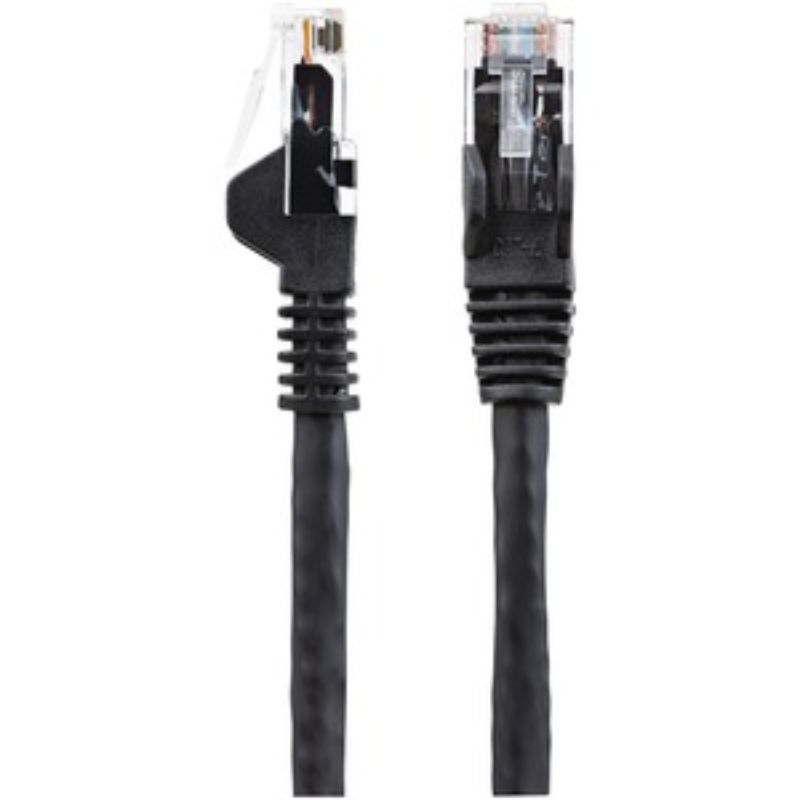 StarTech.com 50 cm Cat.6 UTP cable, 10 Gbps speed, ideal for servers, routers, and VoIP devices, with robust RJ-45 connectors.