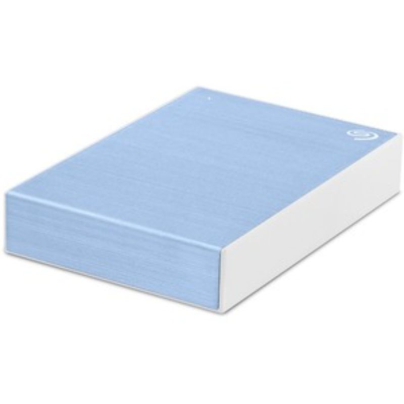 Seagate One Touch 1TB Portable External Hard Drive - Light Blue - USB 3.0 - Desktop/MAC
