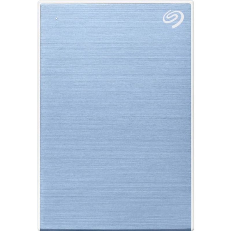 Seagate One Touch 2TB Portable Hard Drive - USB 3.0 External Storage - Light Blue - 3 Year Warranty