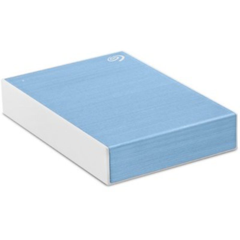 Seagate One Touch 2TB Portable Hard Drive - USB 3.0 External Storage - Light Blue - 3 Year Warranty