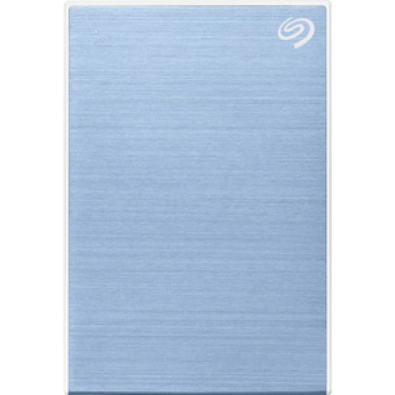 Seagate One Touch 2TB Portable Hard Drive - USB 3.0 External Storage - Light Blue - 3 Year Warranty