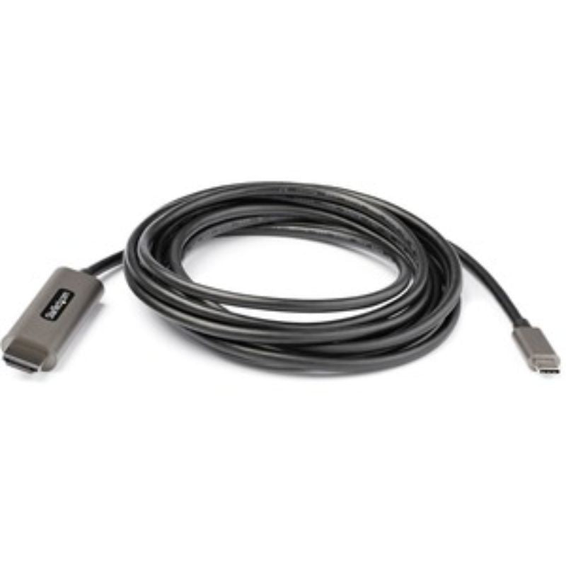 StarTech.com 9.8ft USB-C to HDMI Cable Adapter supporting 4K 60Hz, HDR10 for vibrant high-quality video output.