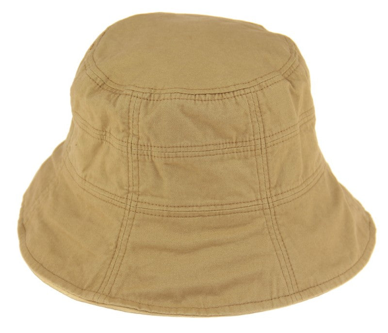 Hat - Bucket Hat Cotton - CAMEL