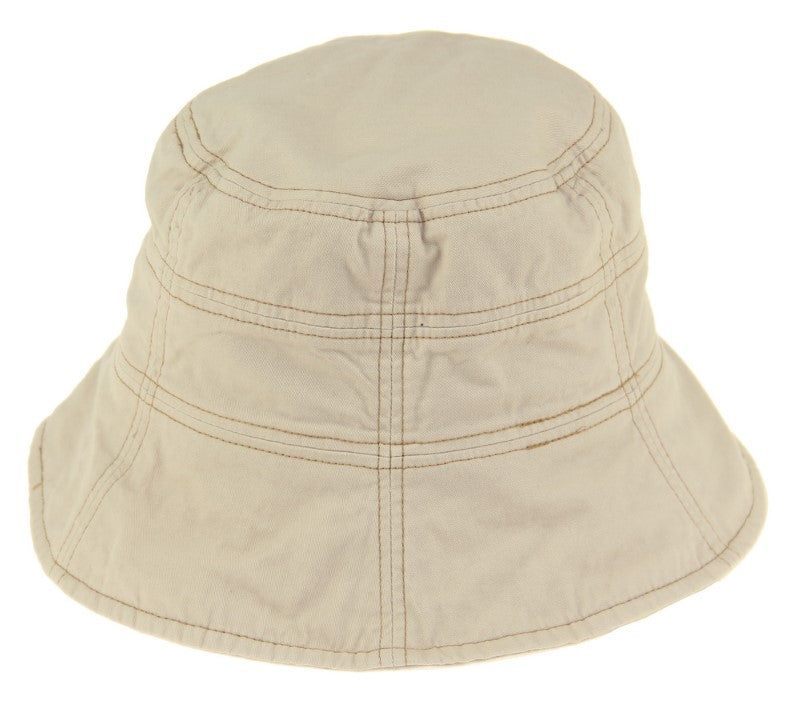Hat - Bucket Hat Cotton - NATURAL