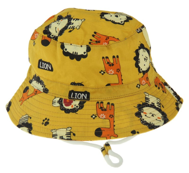 Hat - Lion Kids Bucket Hat 54cm - 54cm - Set of 2