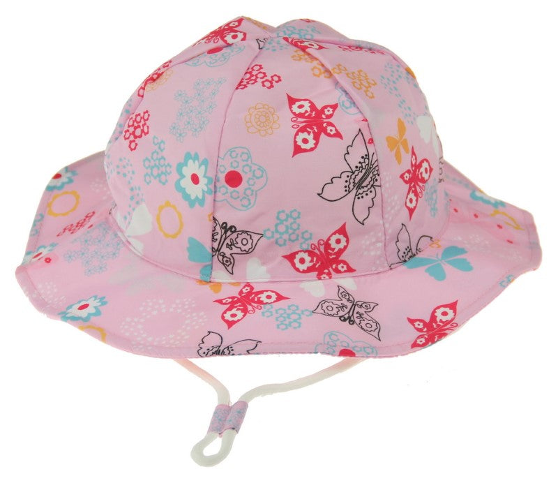 Hat - Butterfly Kids Wide Brim 50cm - 50cm - Set of 2