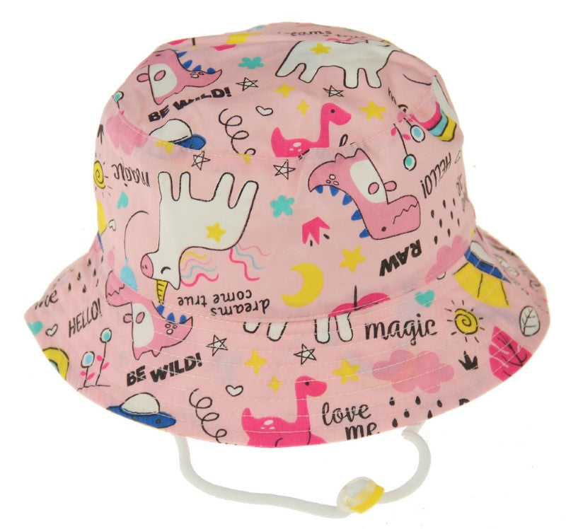 Hat - Unicorn Kids Bucket Hat 54cm - 54cm - Set of 2