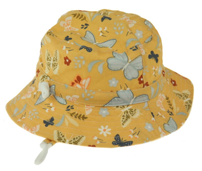 Hat - Butterfly Kids Bucket 52-54cm - 2-54CM - Set of 2