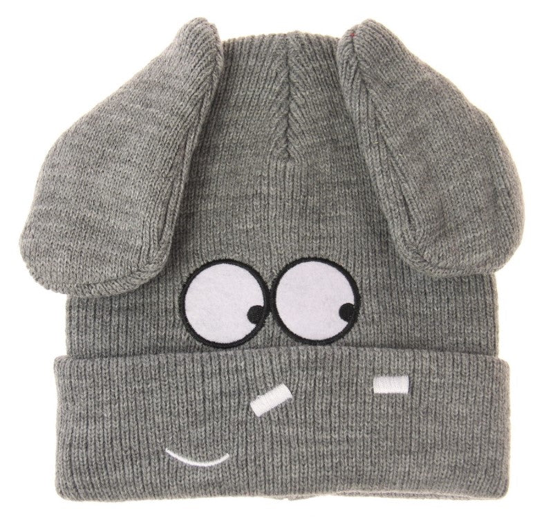 Hat - Kids Dog Floppy Ears Beanie - GREY - Set of 2