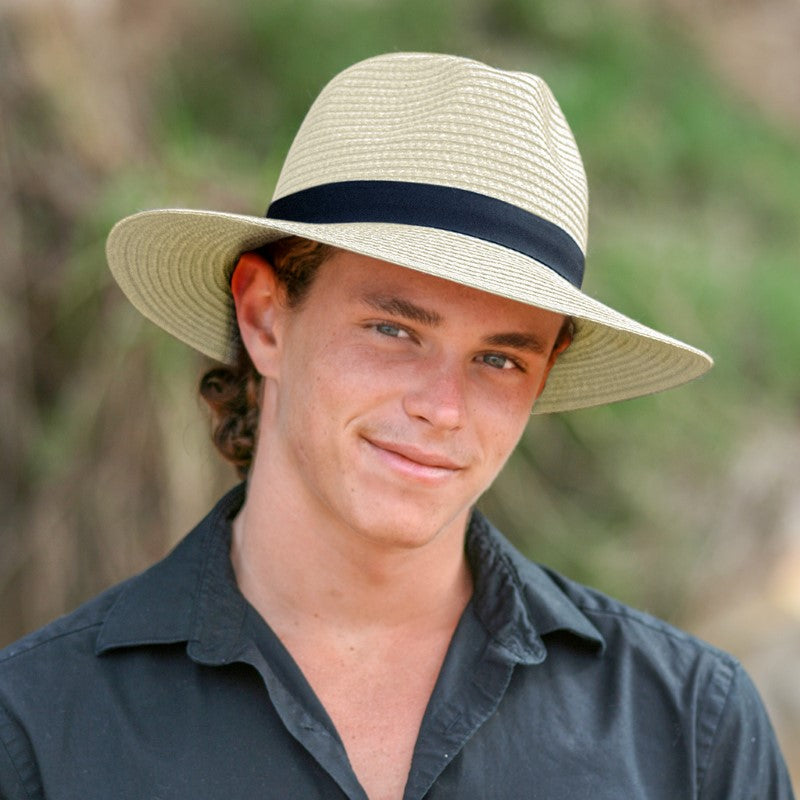 Hat - Unisex Fedora - IVORY L