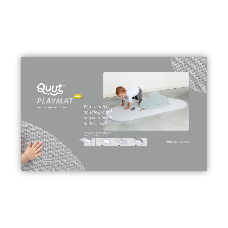 Playmat - Head in the Clouds S (Pearl Grey) - Quut Water Toys