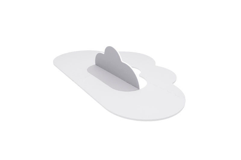 Playmat - Head in the Clouds S (Pearl Grey) - Quut Water Toys