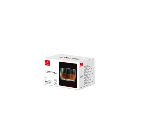 Bormioli Rocco Exclusiva Rum Glasses 215ml - Set of 4