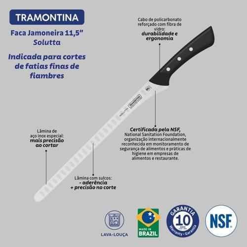 Solutta Jamonero/Carving Knife 28.7cm - Tramontina