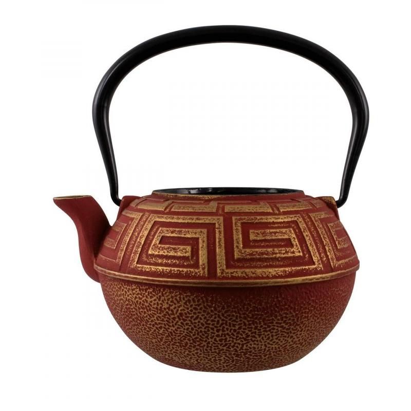 Teapot - Avanti Majestic 1.2L (Red/Gold)