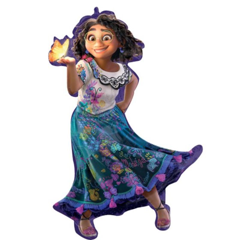 Vibrant 91cm x 66cm SuperShape Encanto foil balloon, perfect for themed parties and celebrations with beloved character designs.