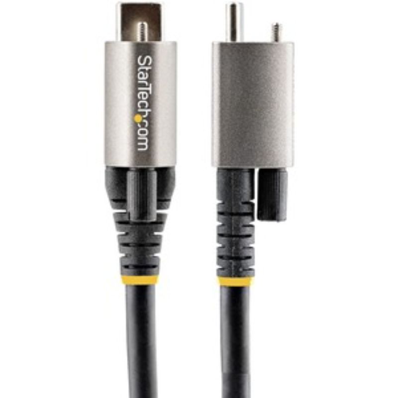StarTech.com 50cm Locking USB-C Cable - 10 Gbps Data Transfer, 100W Power Delivery, 8K Video