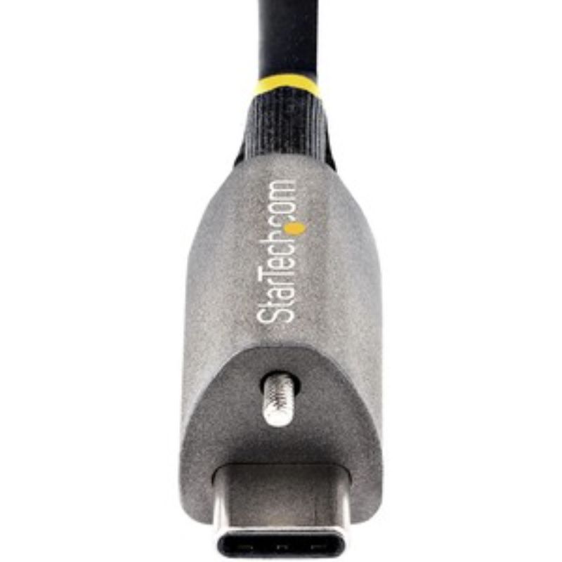 StarTech.com 50cm Locking USB-C Cable - 10 Gbps Data Transfer, 100W Power Delivery, 8K Video