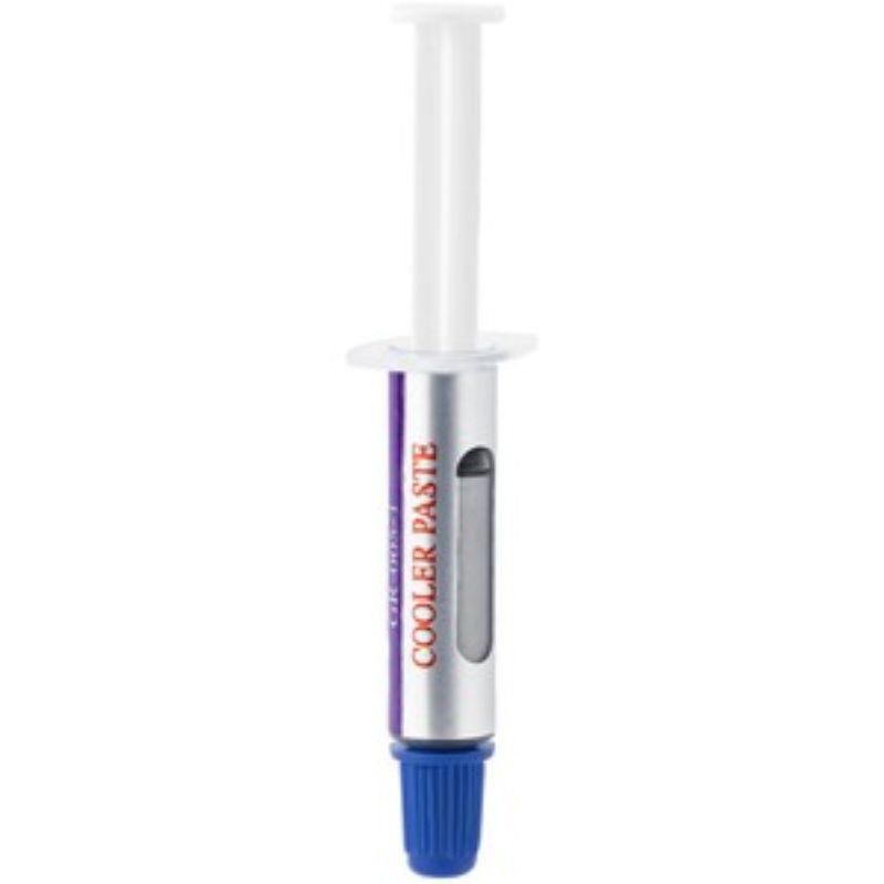 High-Performance thermal grease syringe pack for optimal CPU & GPU cooling, 3.07W/m·K thermal conductivity, 5 tubes included.