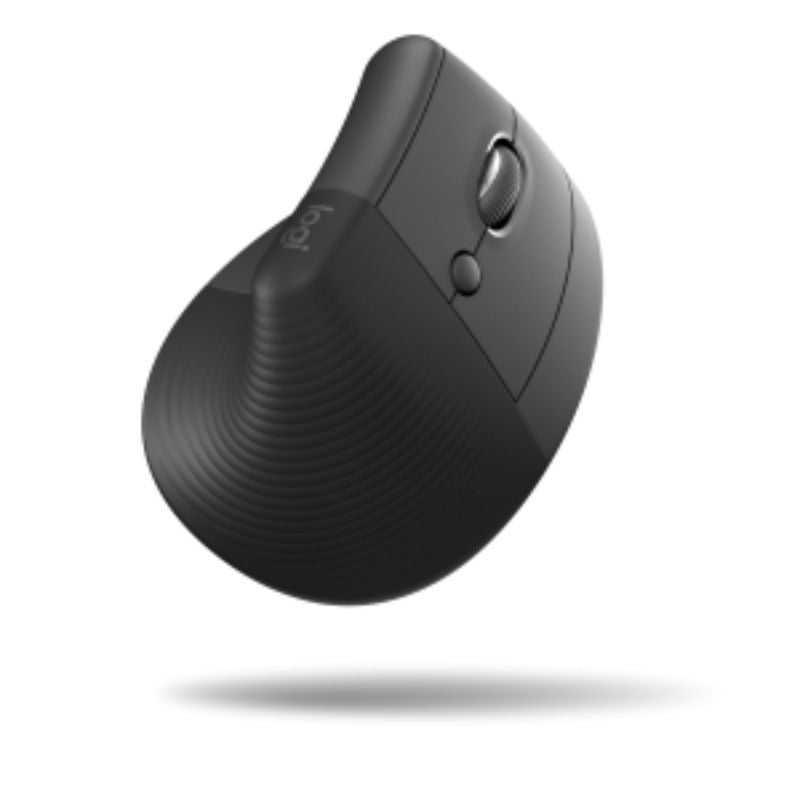 Logitech LIFT Vertical Ergonomic Mouse for Right-Handed Users - Graphite Color, Comfortable Design