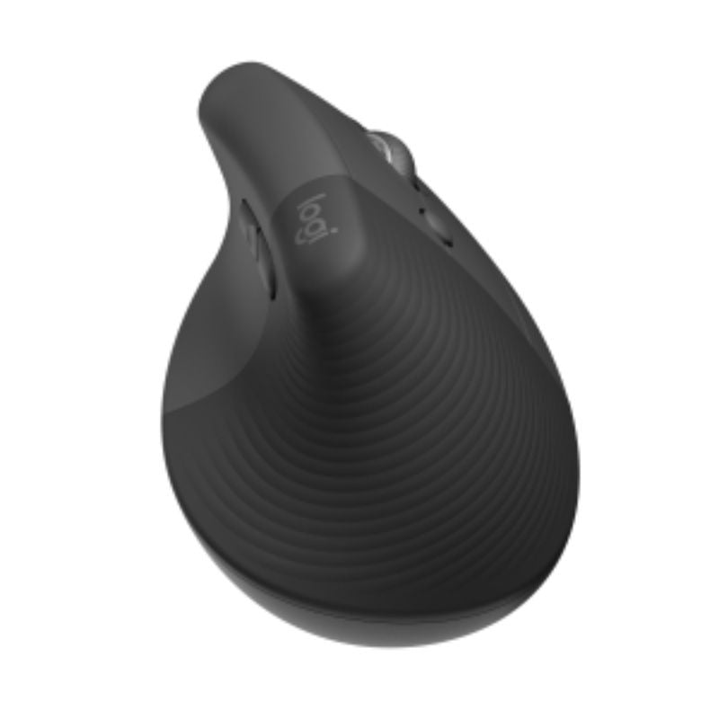 Logitech LIFT Vertical Ergonomic Mouse for Right-Handed Users - Graphite Color, Comfortable Design