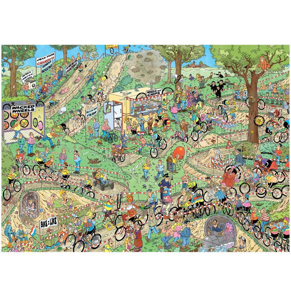 Holdson Puzzle - Jan Van Haasteren, 1000pc (World Championship Cyclocross)